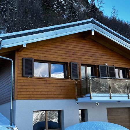 Chambres D'Hotes Les Louettes A Sapinhaut Canton Du Valais Saxon Dış mekan fotoğraf