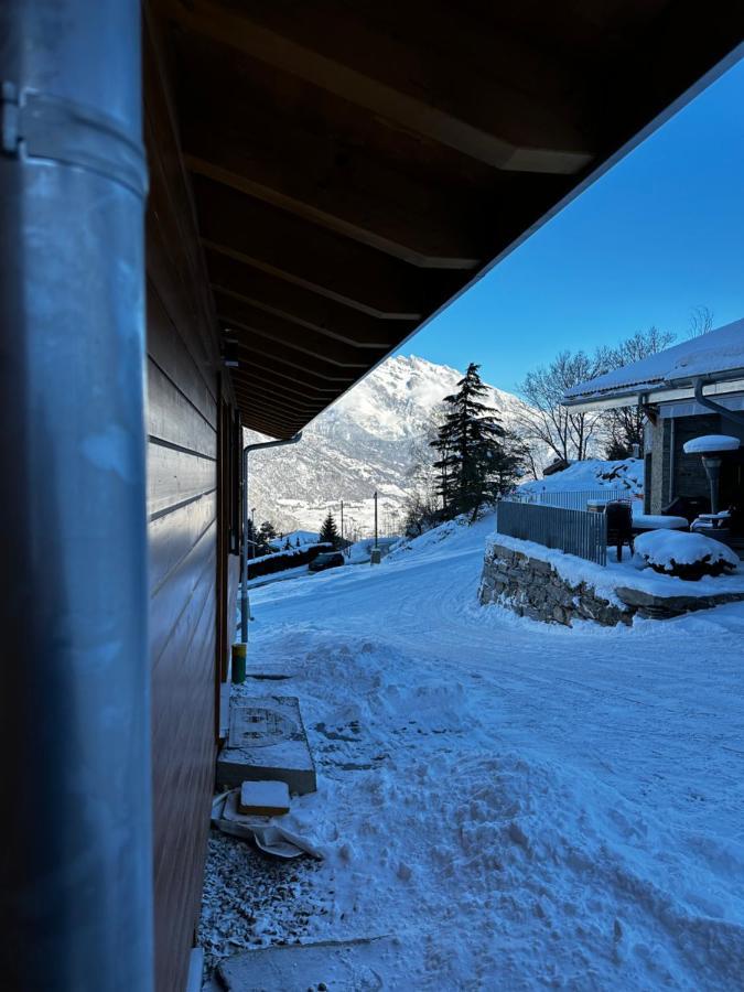 Chambres D'Hotes Les Louettes A Sapinhaut Canton Du Valais Saxon Dış mekan fotoğraf