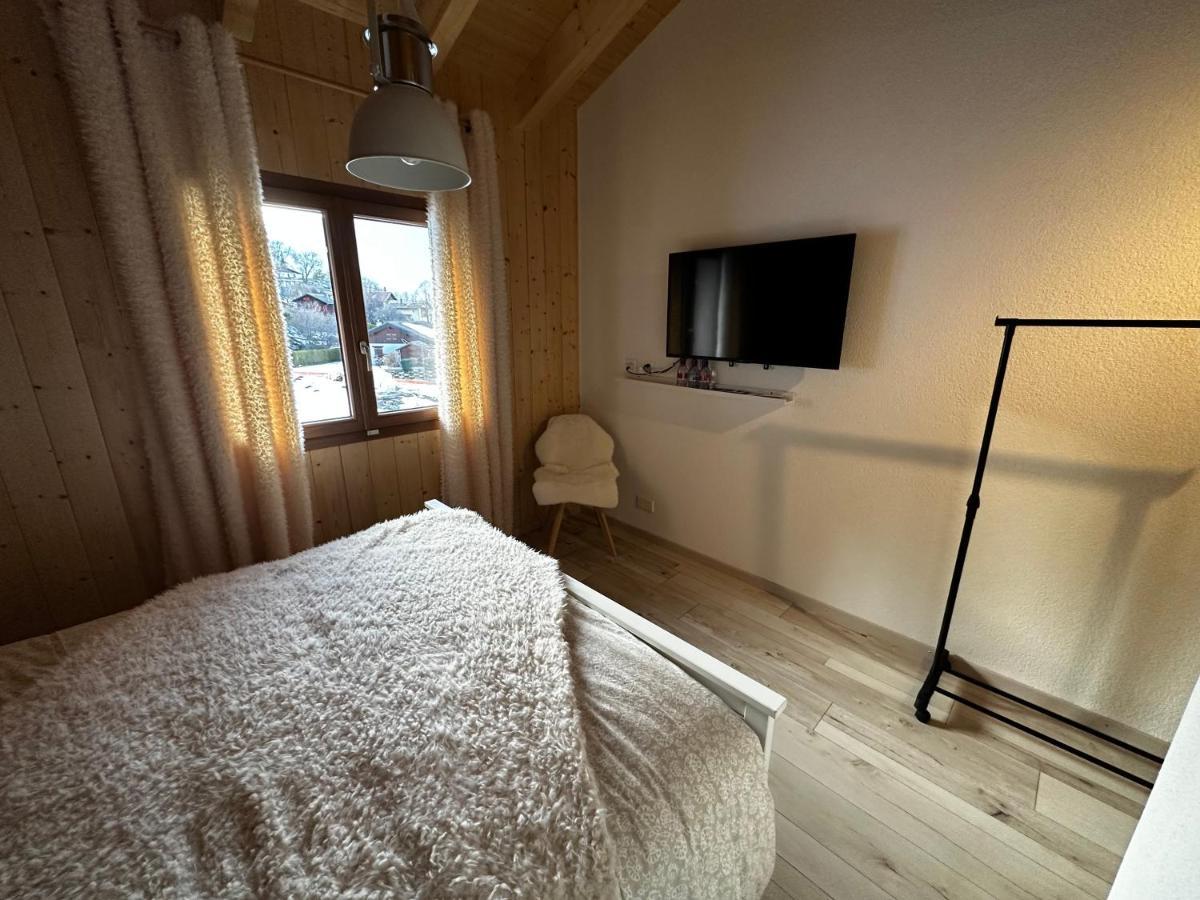 Chambres D'Hotes Les Louettes A Sapinhaut Canton Du Valais Saxon Dış mekan fotoğraf